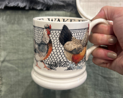 Rise and Shine Wake Up 1/2 Pint Mug